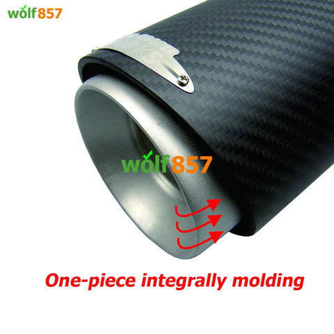 MINI JCW F54 F55 F56 F60 R55 R56 R57 R58 Real Carbon Fiber Exhaust Tips