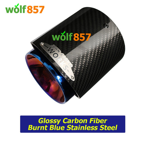 MINI JCW F54 F55 F56 F60 R55 R56 R57 R58 Real Carbon Fiber Exhaust Tips